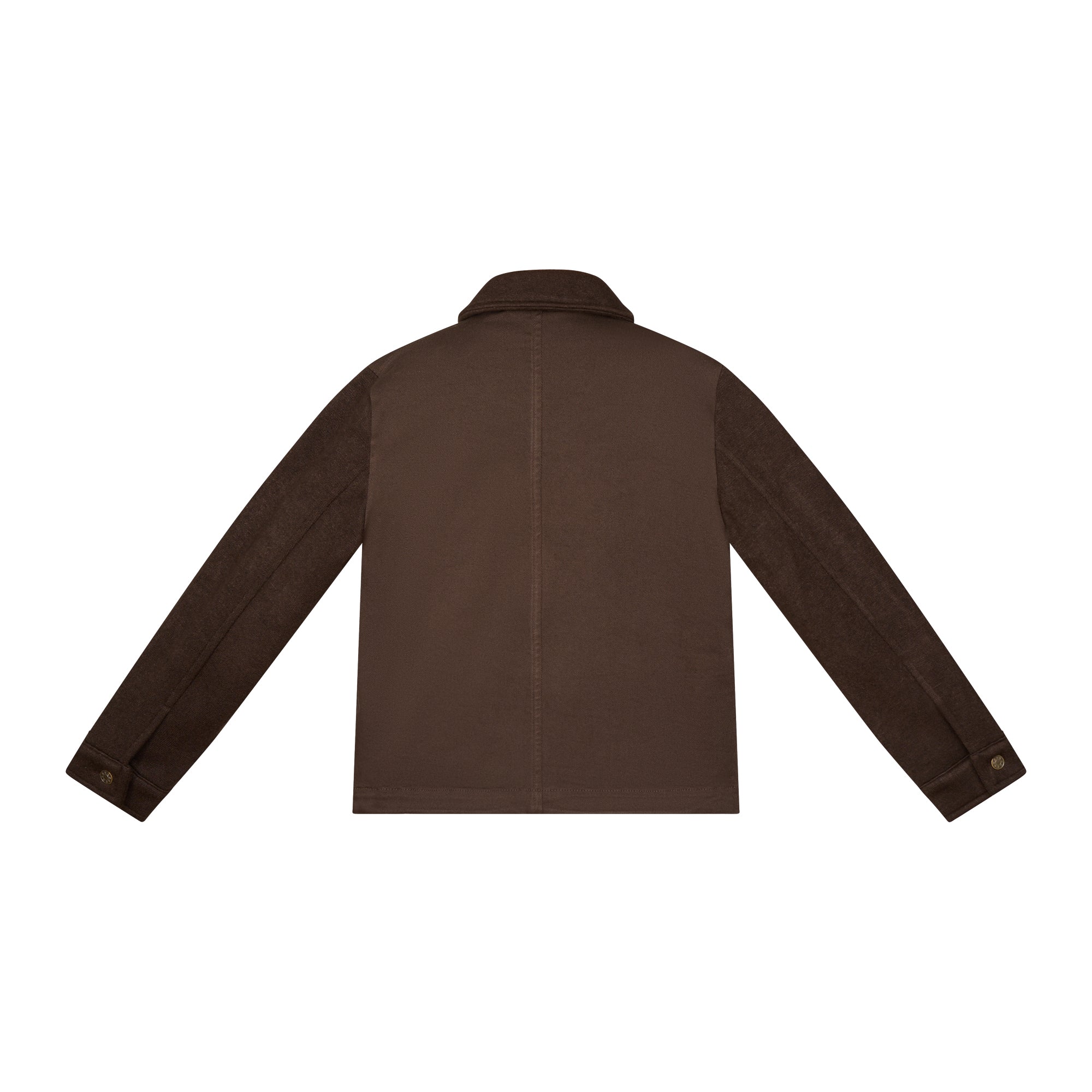 Oakleigh Denim Jacket with soft knit sleeves & collar Kids
