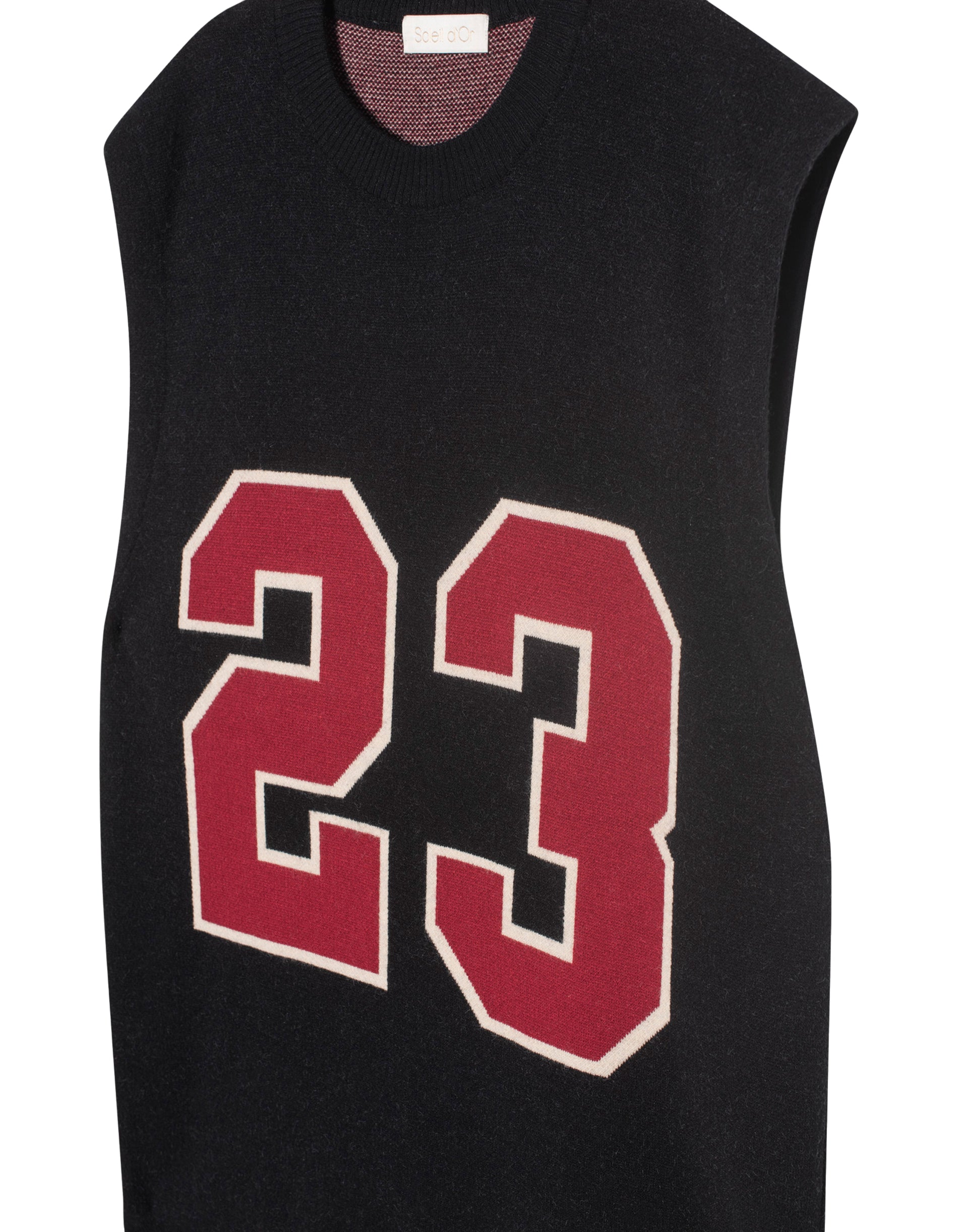 Men 23 knit basketball shirt