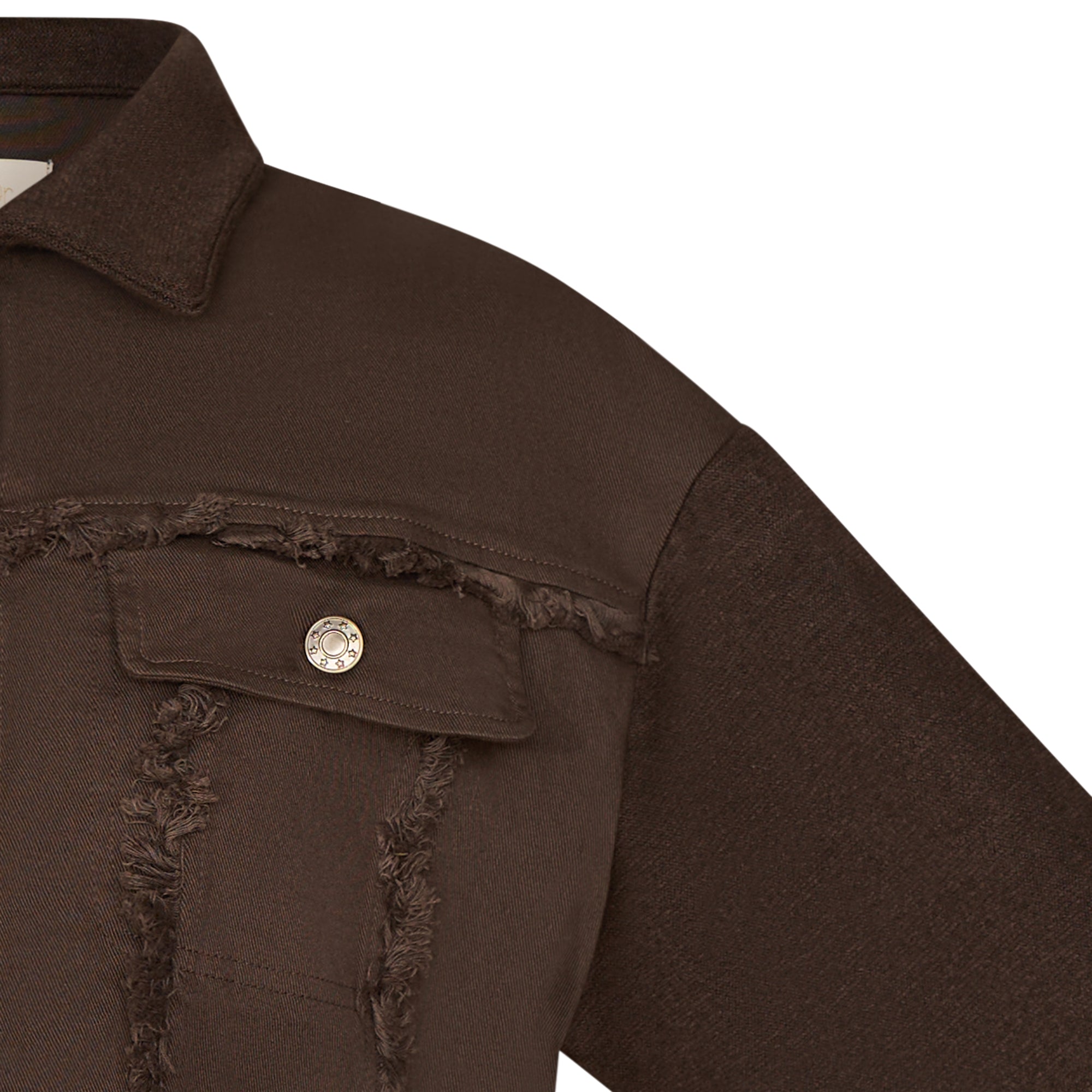 Oakleigh Denim Jacket with soft knit sleeves & collar Kids