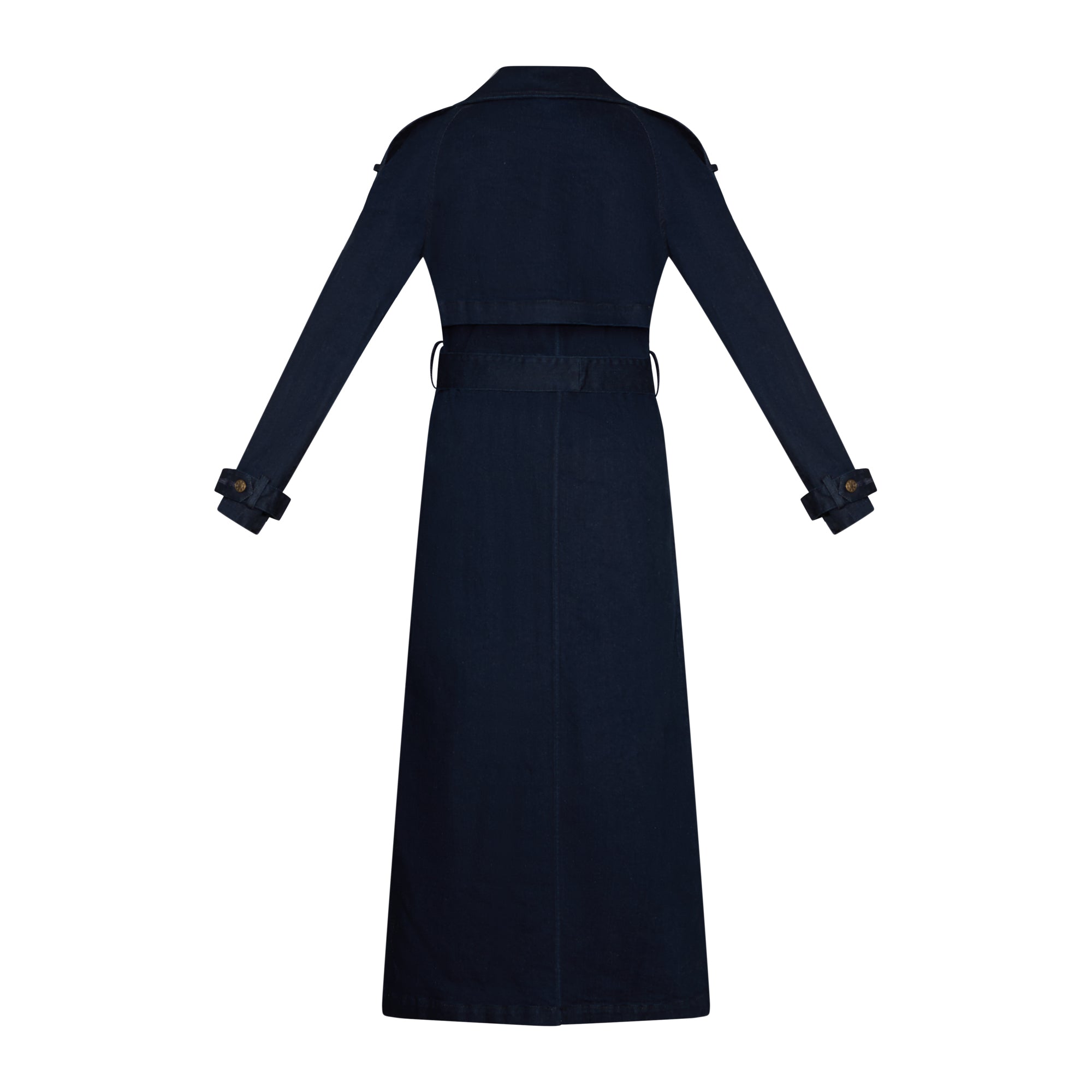 Ella Denim Trench Coat