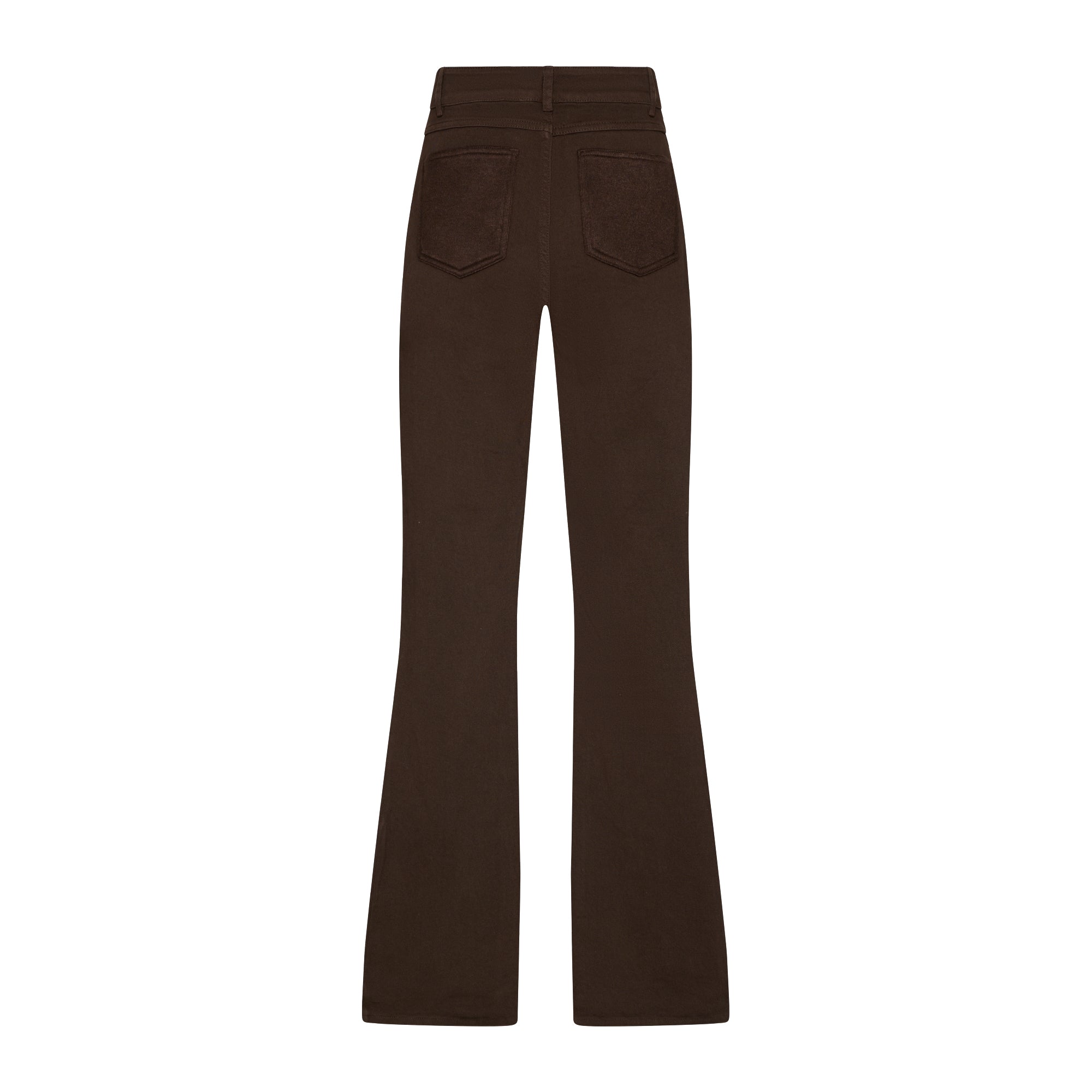 Oakleigh Flared Denim Pants with soft backpockets