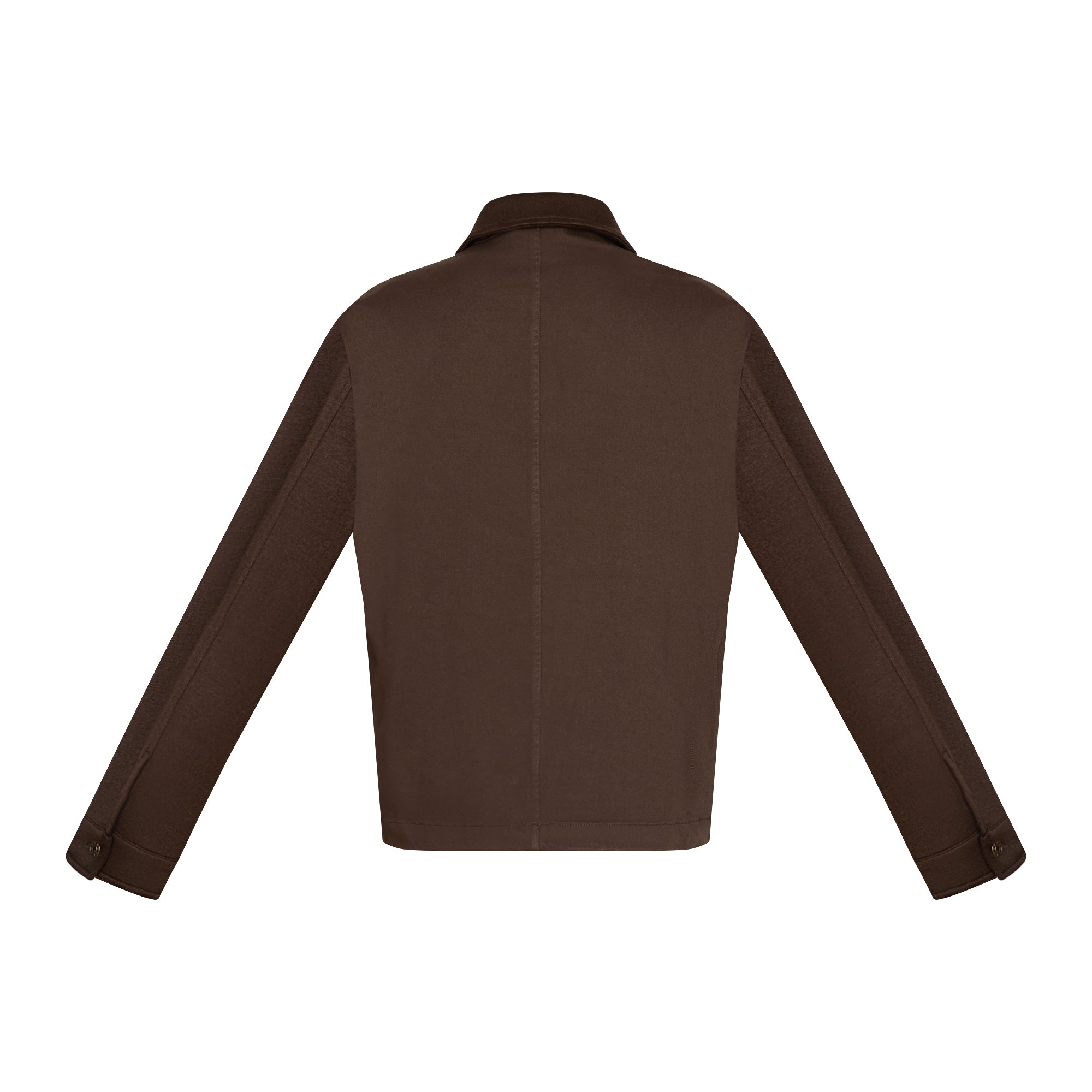 Oakleigh Denim Jacket with soft knit sleeves & collar
