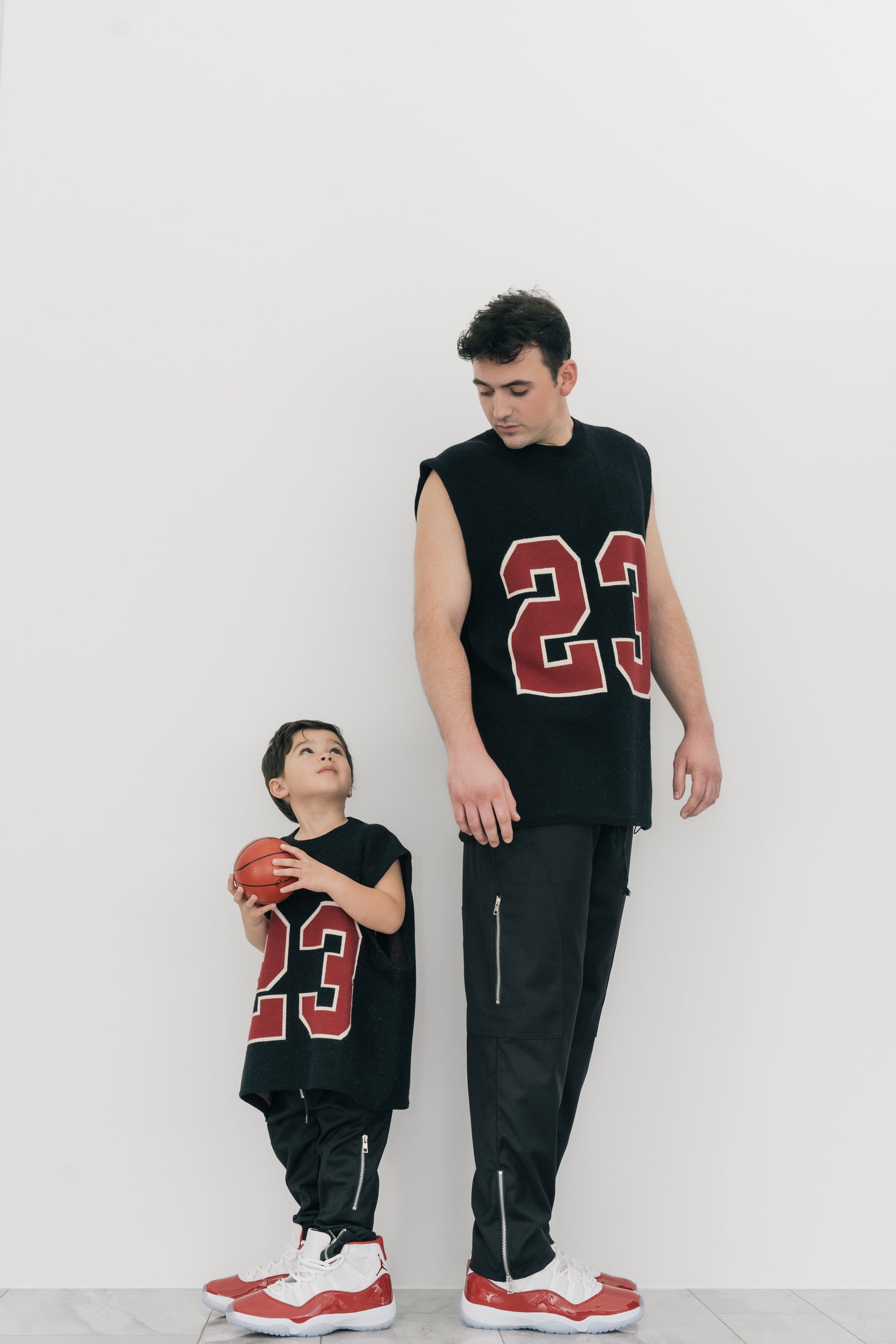 23 knit basketball shirt Kids