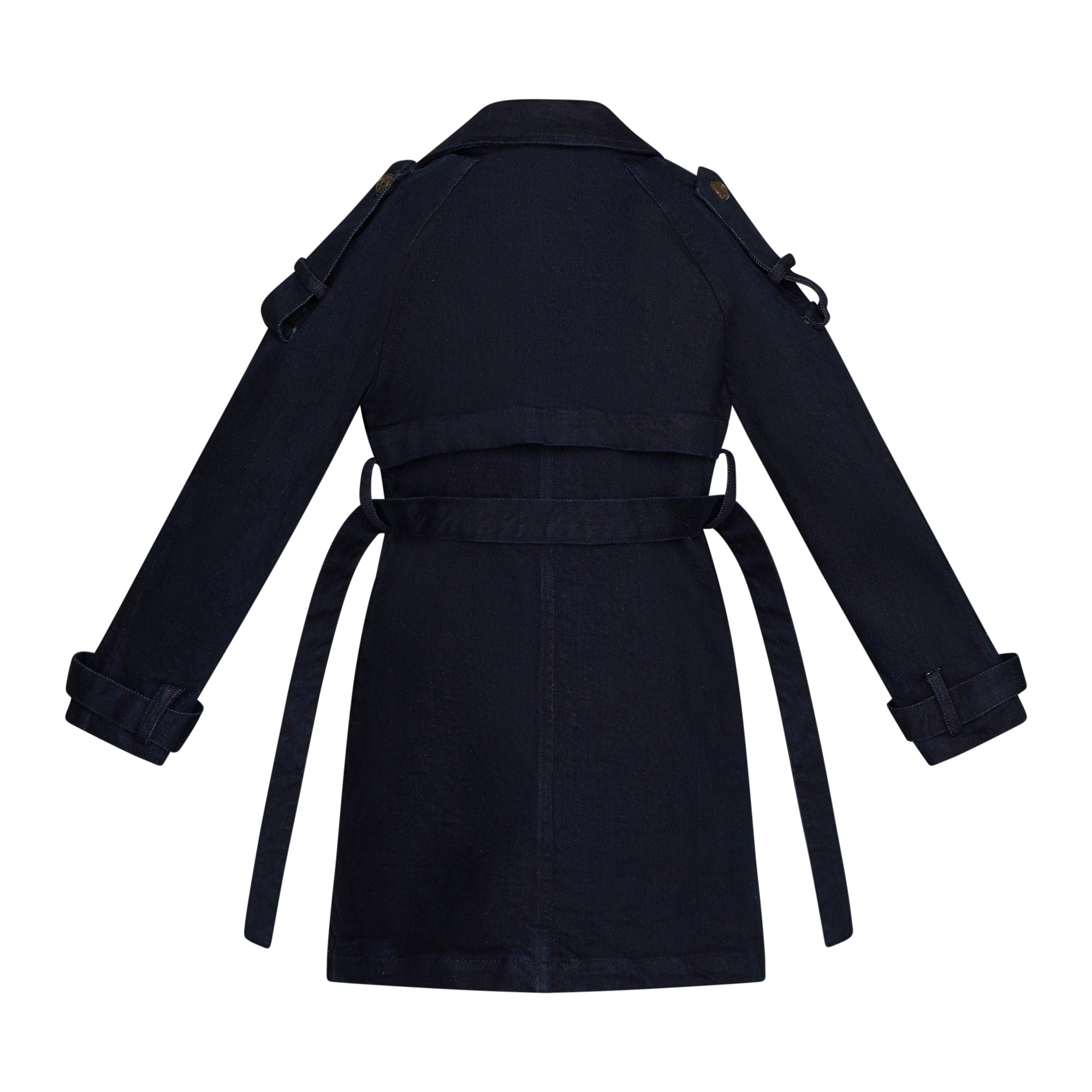 Ella Denim Trench Coat Kids