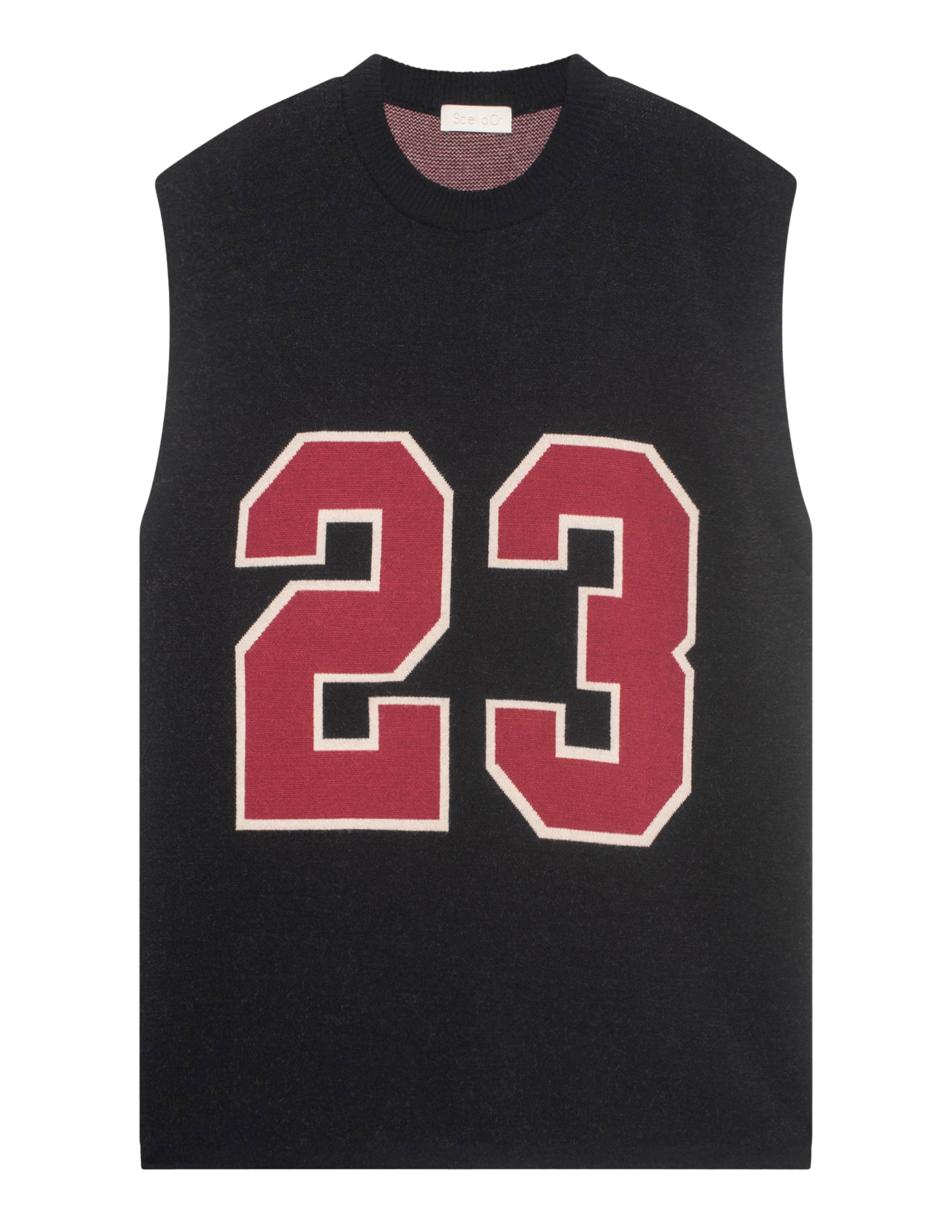 Men 23 knit basketball shirt